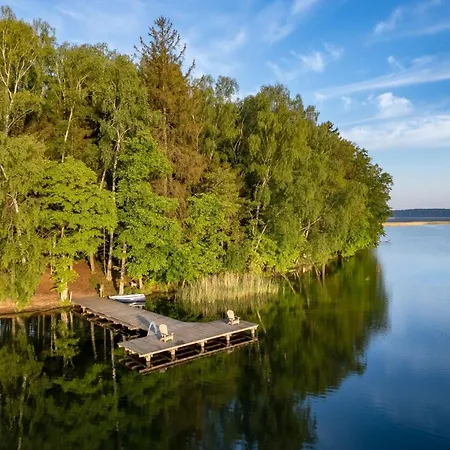 Villa Mazursko - Komfortowe 8 Osobowe Nad Jeziorem, Balia Lub Sauna