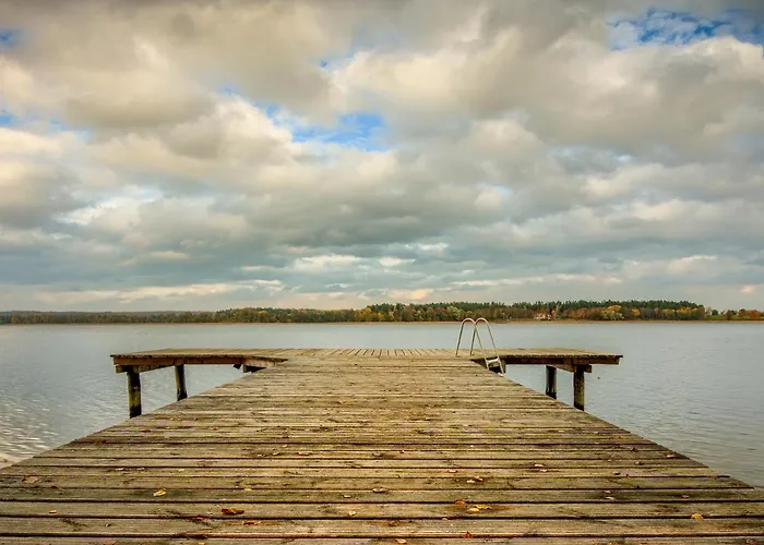 Mazursko - Komfortowe 8 Osobowe Nad Jeziorem, Balia Lub Sauna